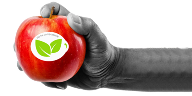 Etiquetas compostables para frutas, el futuro del envasado hortofrutícola