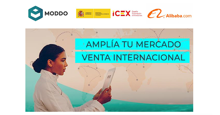 Programa de internacionalización de pymes a través de Alibaba, ICEX y Moddo