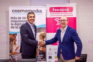 La tecnológica Cosmomedia y Fecosva impulsarán la digitalización de los comercios