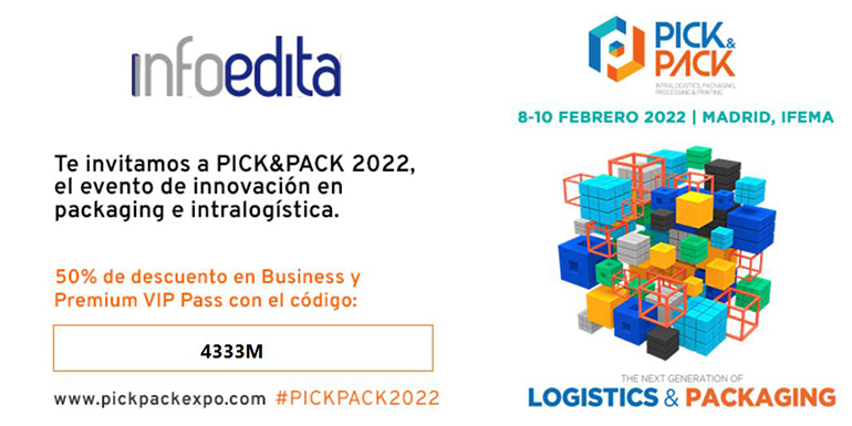 Retail Actual te invita a acudir a la feria de logística Pick&Pack con descuentos en la entrada