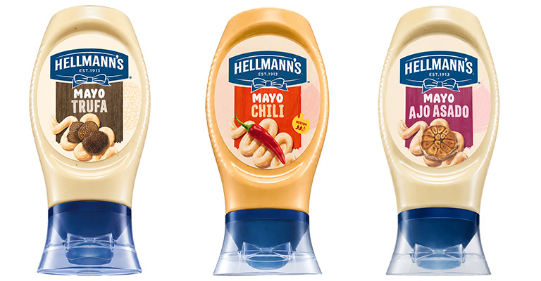 Hellmanns mayo trufa, chili y ajo asado