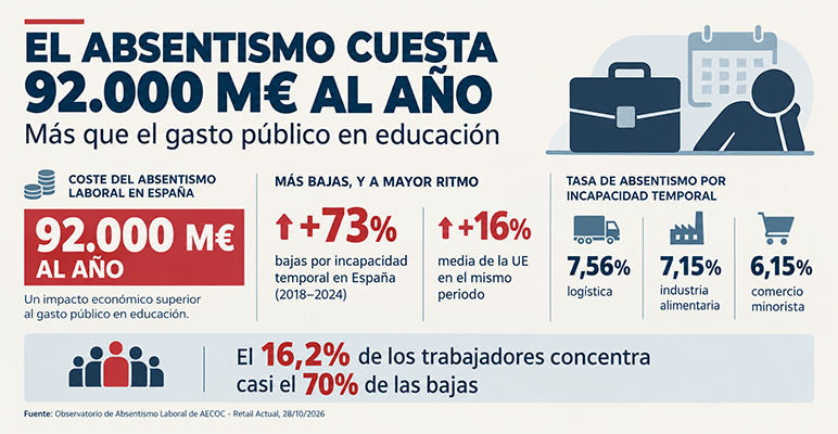 absentismo laboral informe aecoc