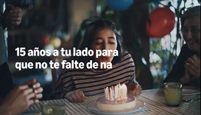 Amazon 15 años 