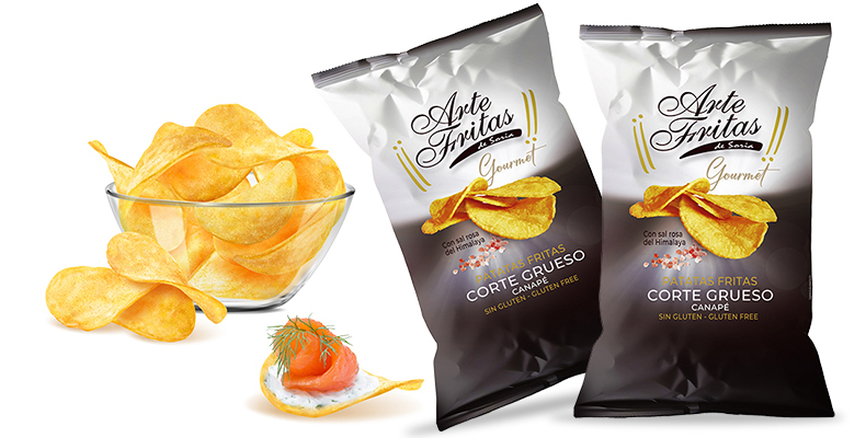 Artefritas patatas fritas corte grueso