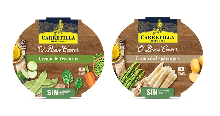 cremas verduras Carretilla