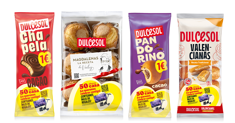Dulcesol promociones y sorteos 50 aniversario