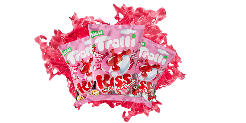 Trolli gominolas besos