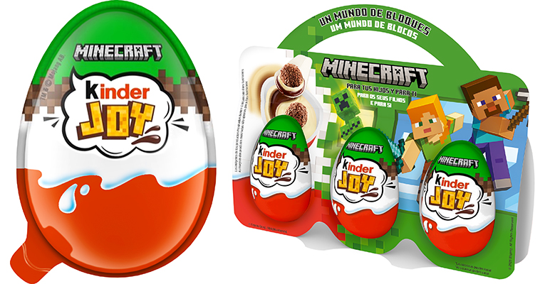 Kinder Joy Minecraft