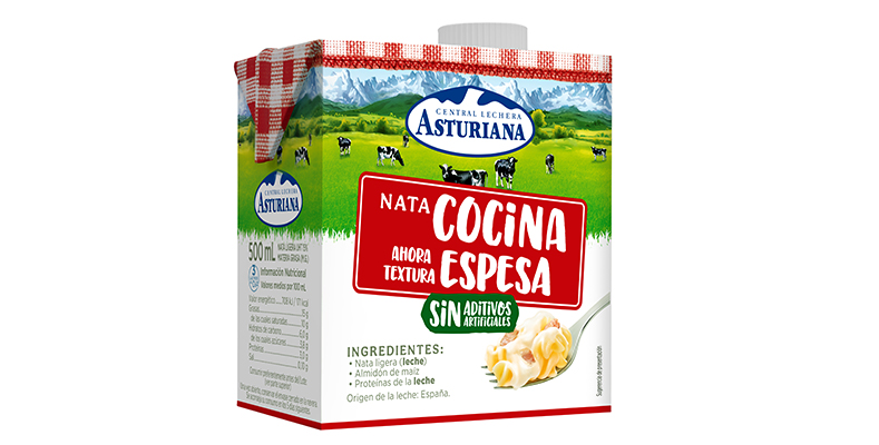 Nata para cocinar Central Lechera Asturiana