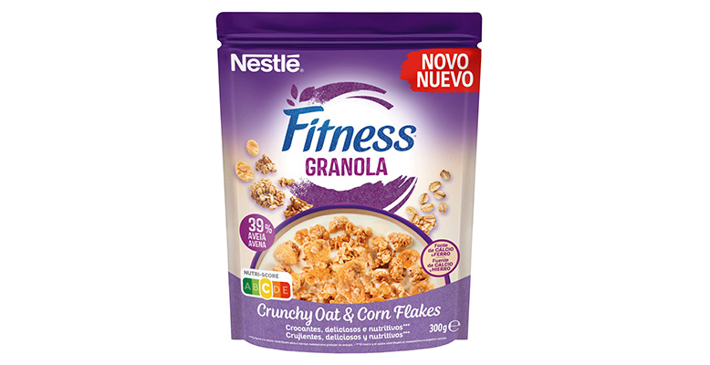  Fitness Granola Crunchy avena y corn flakes Nestlé