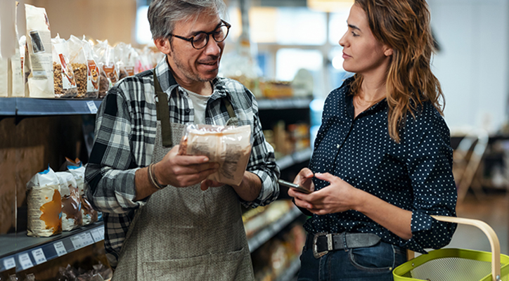 personal tiendas de alimentación