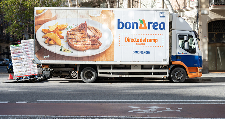 camión reparto Bonarea