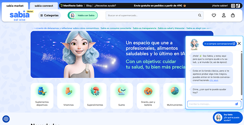 sabia supermercados online