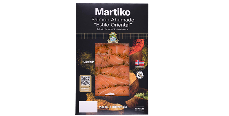 salmón Martiko estilo oriental 