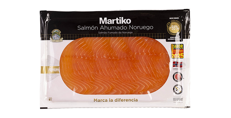 salmón ahumado Martiko