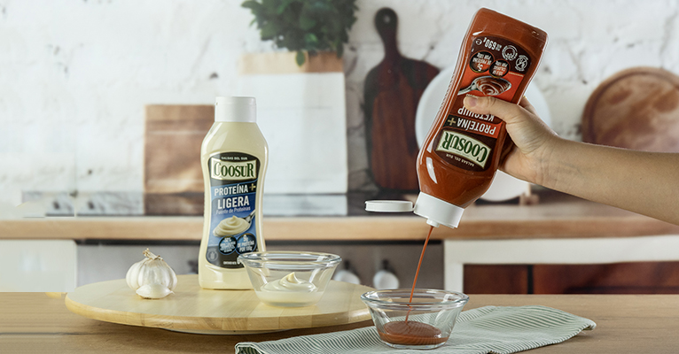 salsas Coosur proteína