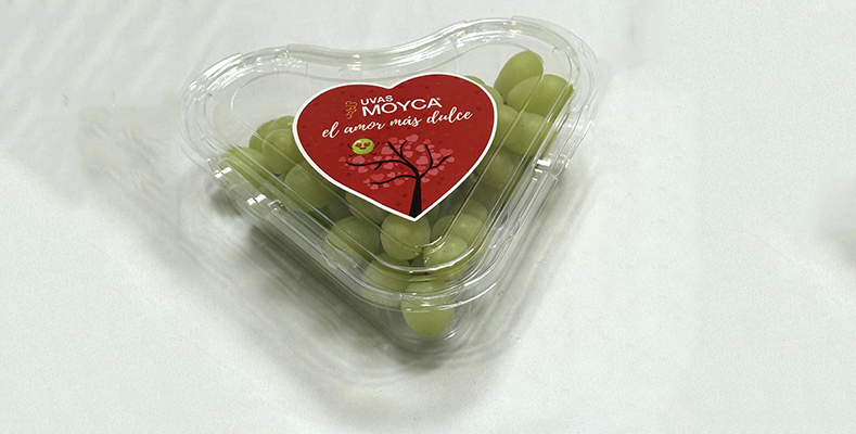 Uvas Moyca caja San Valentín