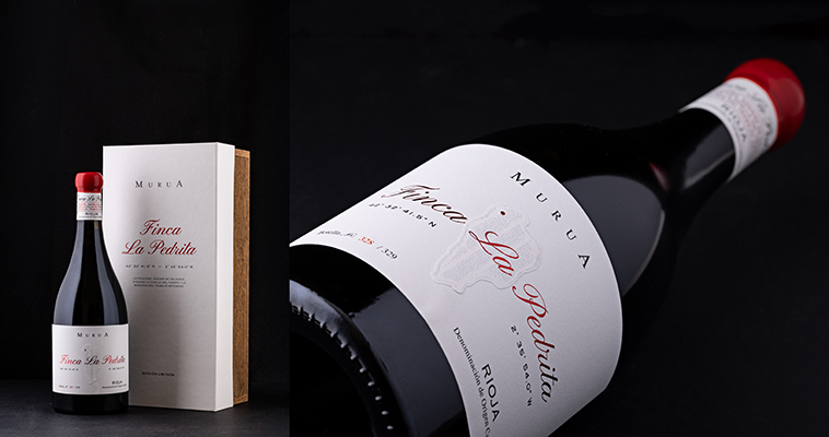 Murua Finca La Pedrita, mejor packaging de vino tinto