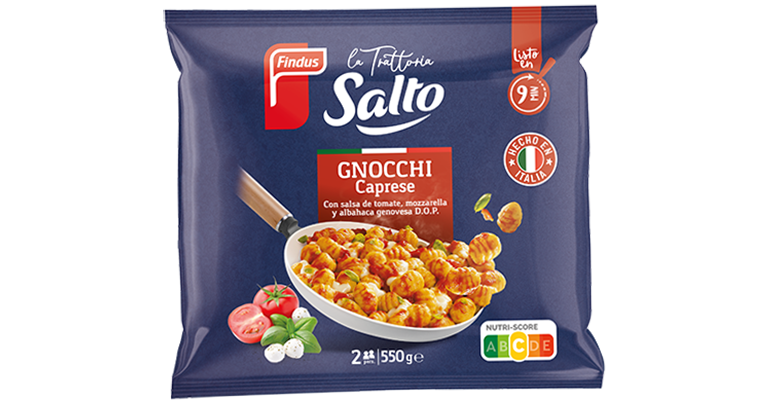 Findus Salto Gnocchi Caprese Retail Actual