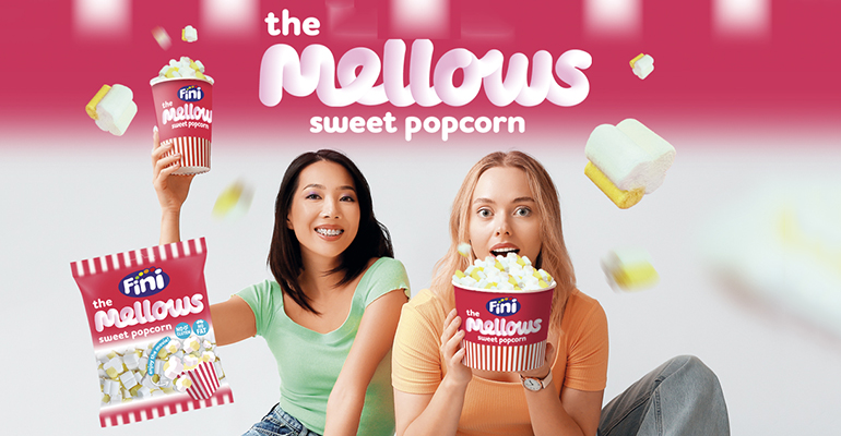 Llegan las Mellows Sweet Popcorn,  las golosinas de nube con sabor a palomitas