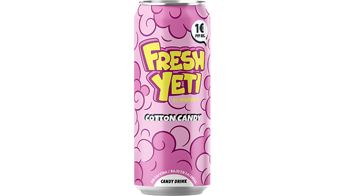 Freshyeti lanza el sabor Cotton Candy, inspirado en el dulce algodón de azúcar