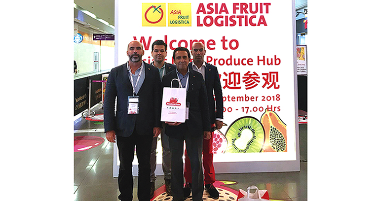 Fresón de Palos confirma su interés en el mercado asiático con la presencia en Asia Fruit Logistica-Hong Kong.