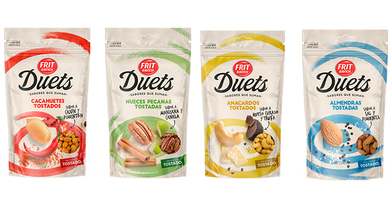 Frit Ravich presenta su gama de frutos secos tostados que fusionan sabores