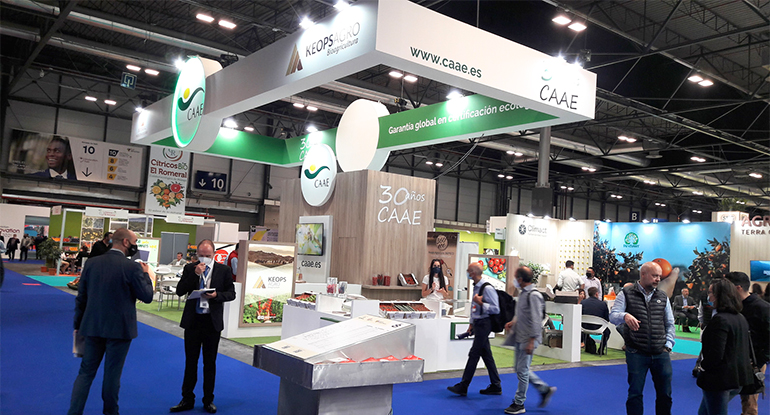 La CAEE estará en Fruit Attraction como referente de la certificación ecológica