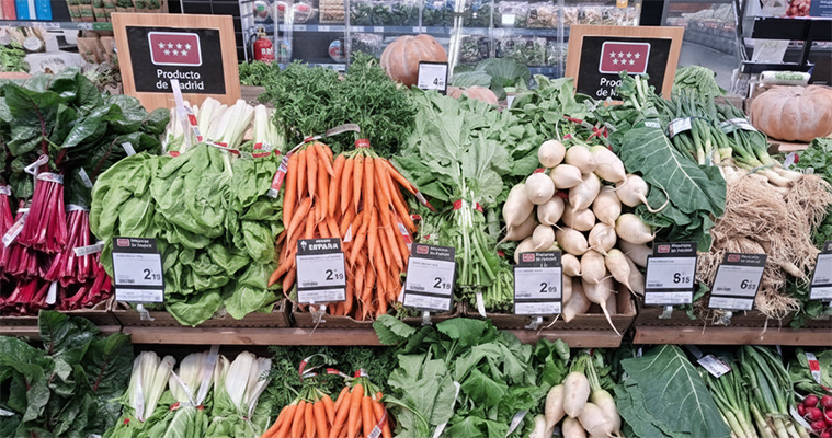 frutas y verduras Carrefour