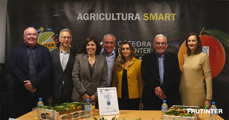 Frutinter apuesta por al agrciultura 4.0 y sostenibilidad