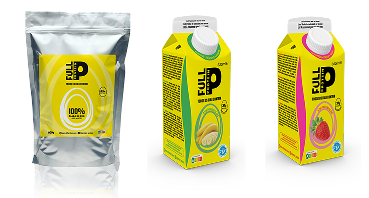 Fullprotein clara de huevo 
