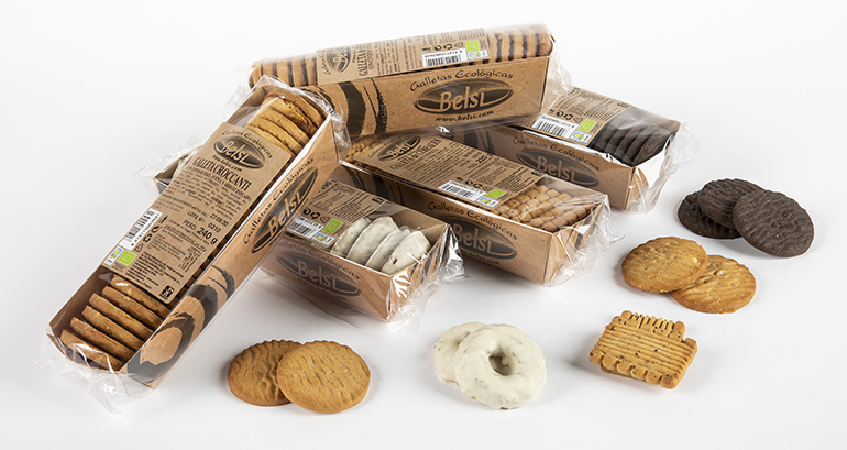 ﻿﻿Gama de galletas ecológicas con cinco nuevas variedades