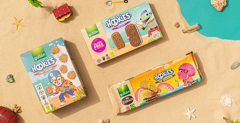 Gullón Hookies: nueva gama de galletas pensadas para los más pequeños de la casa
