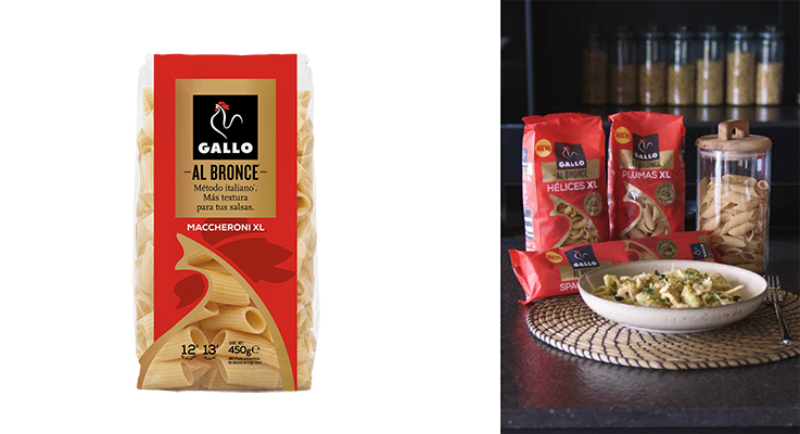 Gallo al bronce pastas