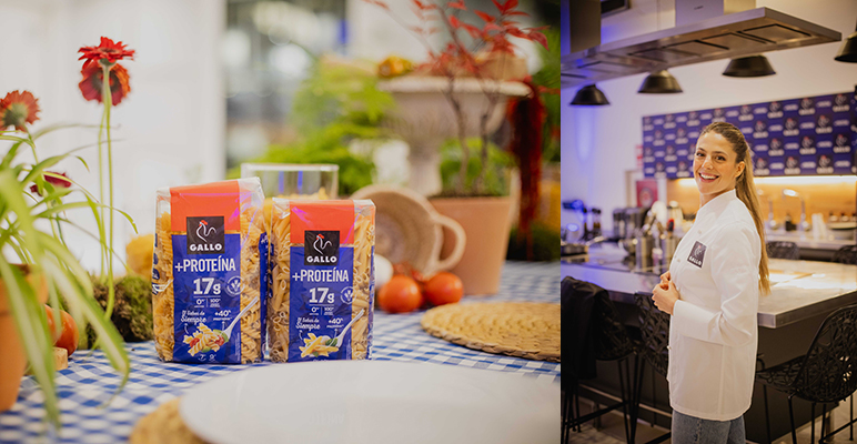 Grupo Gallo presenta su nueva pasta alta en proteína con un 40% más que la clásica