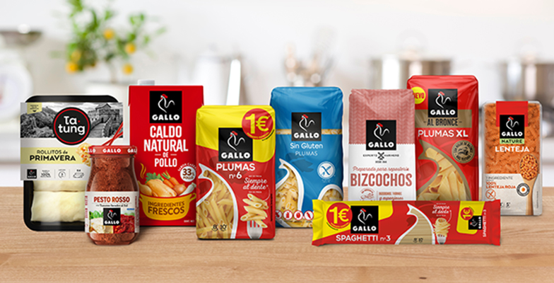 Grupo Gallo celebra su 80 aniversario presentando novedades de producto en pastas y caldos