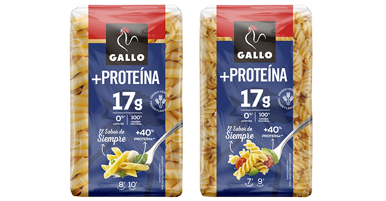 pasta más proteína Gallo