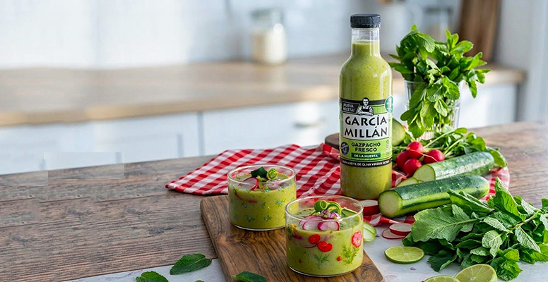 García Millán presenta su innovación 2026: Gazpacho de la Huerta