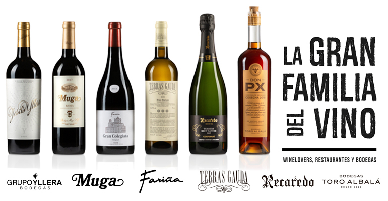 La Gran Familia del Vino: seis bodegas lanzan una campaña para impulsar el consumo en hostelería