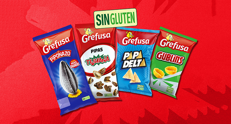 Gublins, Papa Delta, Pipas Tijuana y Piponazo, ahora sin gluten