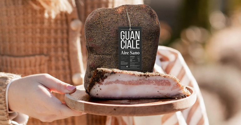Guanciale elaborado con IGP carne de cerdo de Teruel, descubre el secreto de la auténtica cocina italiana