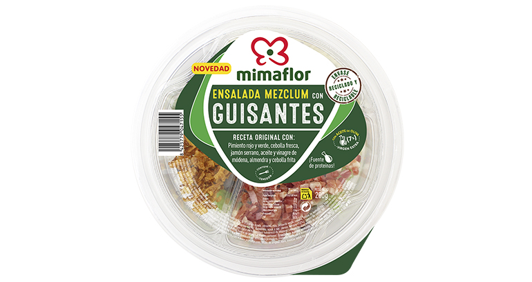 La Ensalada de guisantes de Mimaflor, Producto del Año a la Innovación 2023