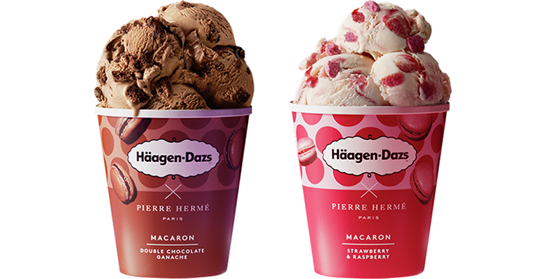 Nuevos helados de macaron Haagen Dazs