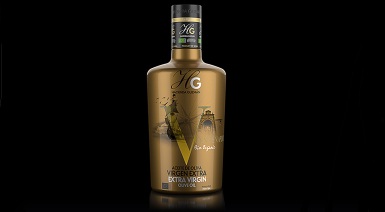 HG V Centenario, un aceite de oliva virgen extra que conmemora los 5 siglos de tradición aceitera de Hacienda Guzmán