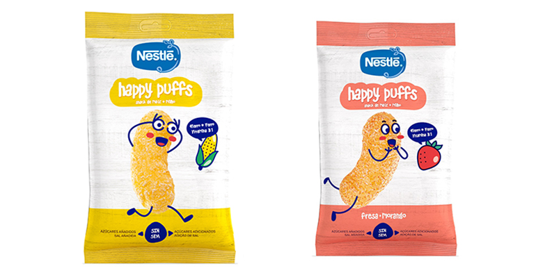 Happy Puffs Nestlé - retail actual