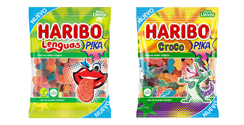 Lenguas Pika y Croco Pika de Haribo