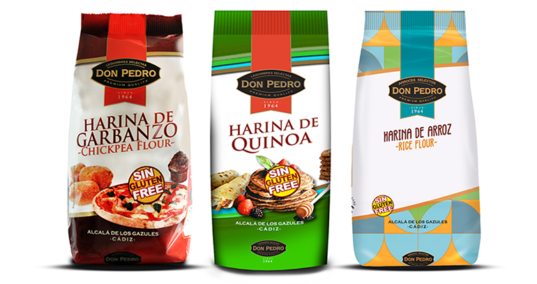 Legumbres Don Pedro presenta sus harinas sin gluten