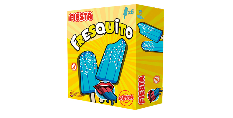 helado pintalenguas Fresquitos, Dulcesol