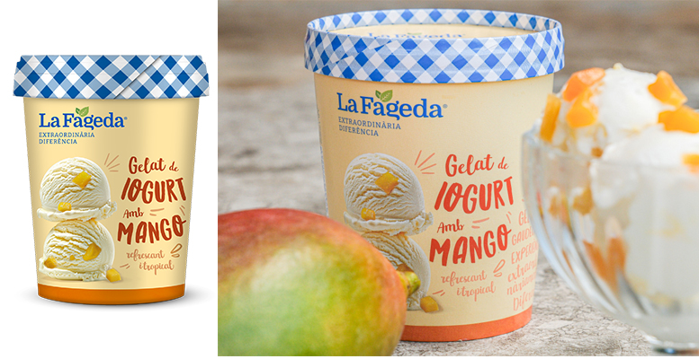 helado mango la Fageda