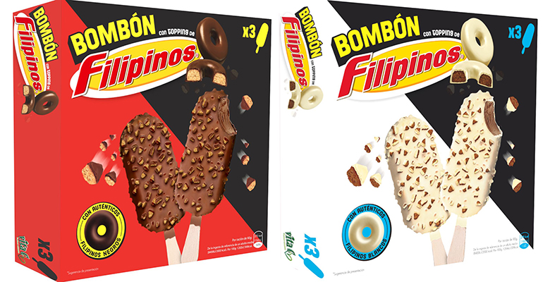 Nuevos helados con auténticas galletas Filipinos